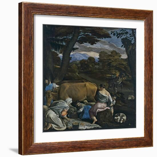 The Parable of the Sower-Jacopo Bassano-Framed Giclee Print