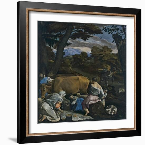 The Parable of the Sower-Jacopo Bassano-Framed Giclee Print