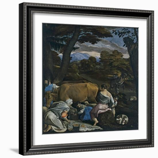 The Parable of the Sower-Jacopo Bassano-Framed Giclee Print