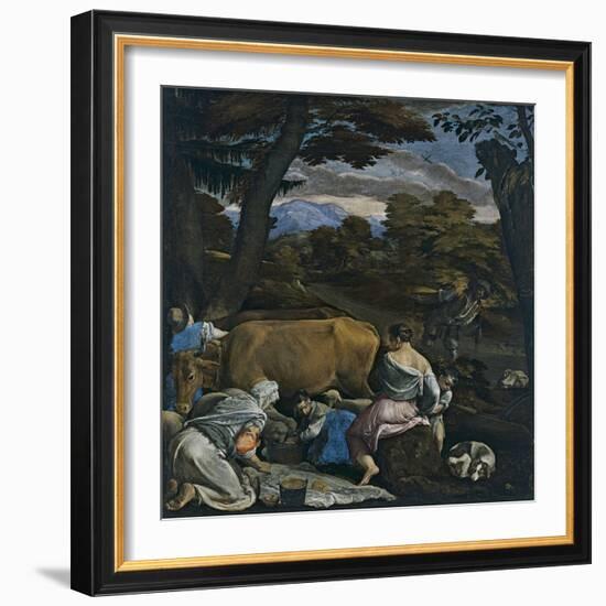 The Parable of the Sower-Jacopo Bassano-Framed Giclee Print