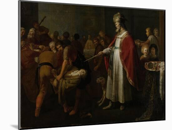 The Parable of the Unworthy Wedding Guest, 1630-51-Jacob Adriaensz Backer-Mounted Giclee Print