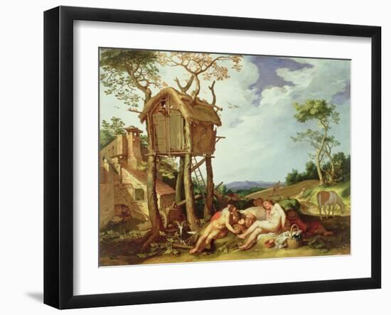 The Parable of the Wheat and the Tares, 1624-Abraham Bloemaert-Framed Giclee Print