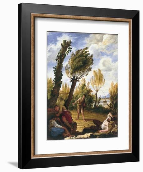 The Parable of the Wheat and the Tares-Domenico Fetti-Framed Giclee Print