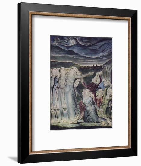 'The Parable of the Wise and Foolish Virgins', c1800-William Blake-Framed Giclee Print