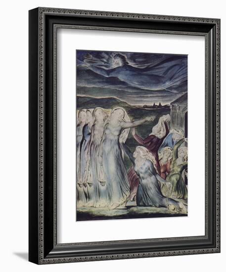 'The Parable of the Wise and Foolish Virgins', c1800-William Blake-Framed Giclee Print