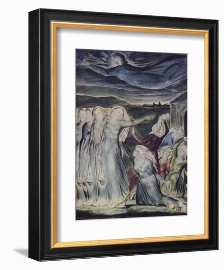 'The Parable of the Wise and Foolish Virgins', c1800-William Blake-Framed Giclee Print