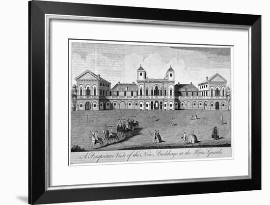 The Parade at Horse Guards, Westminster, London, 1752-null-Framed Giclee Print