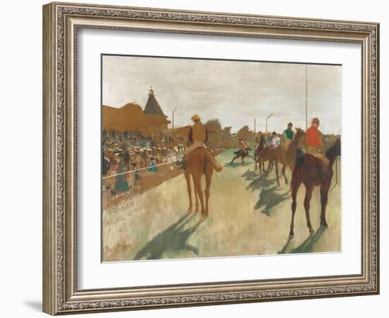 The Parade, c.1866-1868-Edgar Degas-Framed Premium Giclee Print