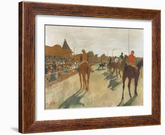 The Parade, c.1866-1868-Edgar Degas-Framed Premium Giclee Print