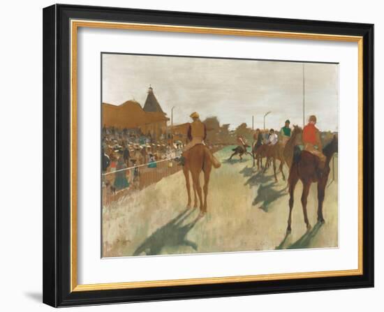 The Parade, c.1866-1868-Edgar Degas-Framed Premium Giclee Print