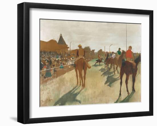 The Parade, c.1866-1868-Edgar Degas-Framed Premium Giclee Print