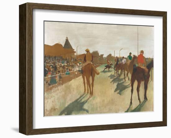 The Parade, c.1866-1868-Edgar Degas-Framed Premium Giclee Print