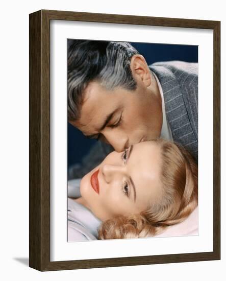 THE PARADINE CASE, 1948 directed by ALFRED HITCHCOCK Gregory Peck and Anne Todd (photo)-null-Framed Photo