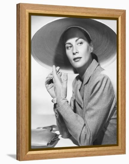The Paradine Case, Alida Valli, 1947-null-Framed Stretched Canvas