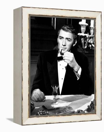 The Paradine Case, Gregory Peck, 1947-null-Framed Stretched Canvas