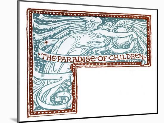 The Paradise of children-Walter Crane-Mounted Giclee Print