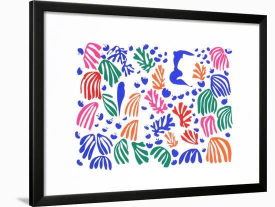 The Parakeet and the Mermaid-Henri Matisse-Framed Art Print