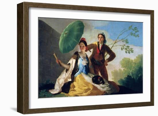 The Parasol, 1777-Francisco de Goya-Framed Giclee Print