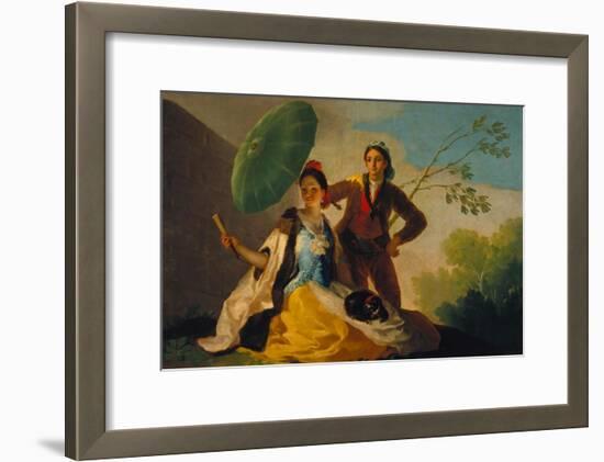 The Parasol, 1777-Francisco de Goya-Framed Giclee Print