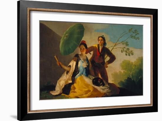 The Parasol, 1777-Francisco de Goya-Framed Giclee Print