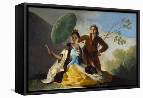 The Parasol, 1777-Francisco de Goya-Framed Premier Image Canvas