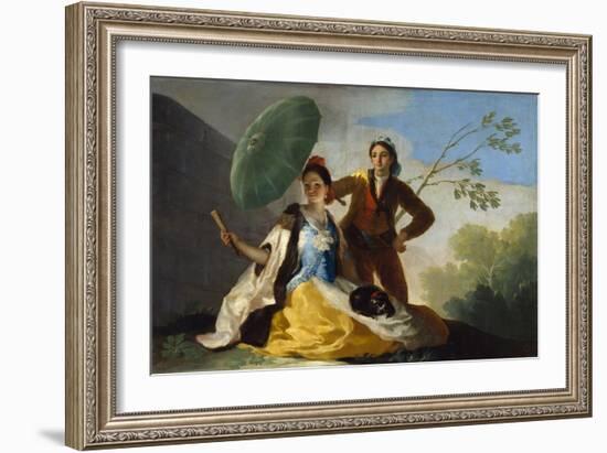 The Parasol, 1777-Francisco de Goya-Framed Giclee Print