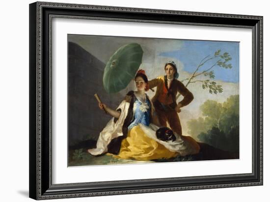 The Parasol, 1777-Francisco de Goya-Framed Giclee Print