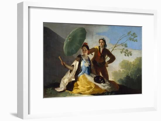 The Parasol, 1777-Francisco de Goya-Framed Giclee Print