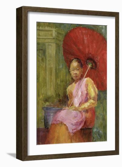 The Parasol, Bali, 2002-Karen Armitage-Framed Giclee Print