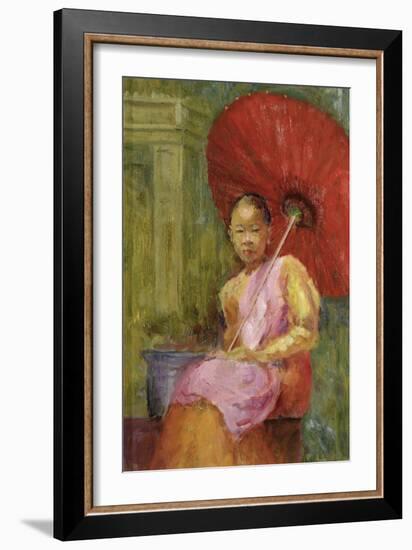 The Parasol, Bali, 2002-Karen Armitage-Framed Giclee Print