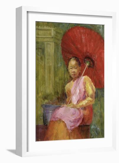 The Parasol, Bali, 2002-Karen Armitage-Framed Giclee Print