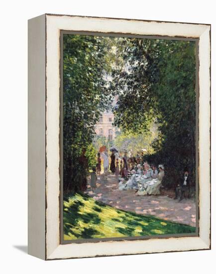 The Parc Monceau, 1878-Claude Monet-Framed Premier Image Canvas