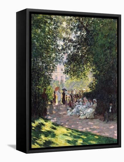 The Parc Monceau, 1878-Claude Monet-Framed Premier Image Canvas