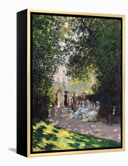 The Parc Monceau, 1878-Claude Monet-Framed Premier Image Canvas