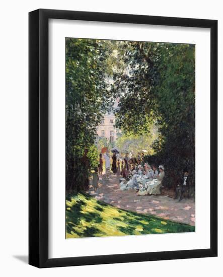 The Parc Monceau, 1878-Claude Monet-Framed Giclee Print