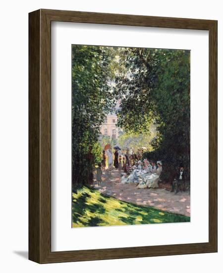 The Parc Monceau, 1878-Claude Monet-Framed Giclee Print