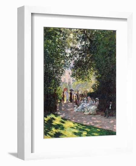 The Parc Monceau, 1878-Claude Monet-Framed Giclee Print