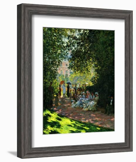 The Parc Monceau-Claude Monet-Framed Giclee Print