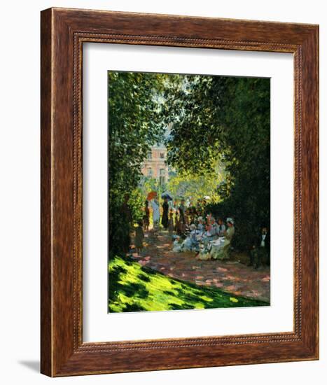 The Parc Monceau-Claude Monet-Framed Giclee Print