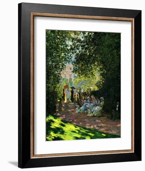 The Parc Monceau-Claude Monet-Framed Giclee Print