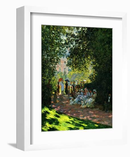 The Parc Monceau-Claude Monet-Framed Giclee Print