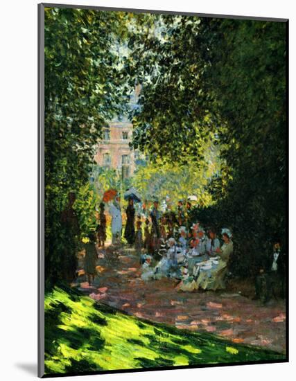 The Parc Monceau-Claude Monet-Mounted Giclee Print