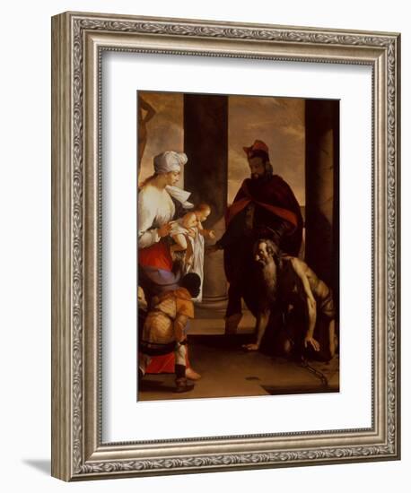 The Pardon of St. John Chrysostom, C.1640-Mattia Preti-Framed Giclee Print