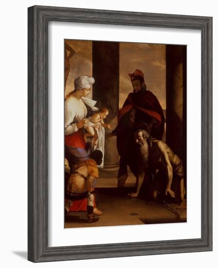 The Pardon of St. John Chrysostom, C.1640-Mattia Preti-Framed Giclee Print