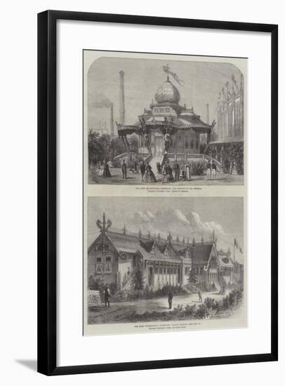 The Paris International Exhibition-null-Framed Giclee Print