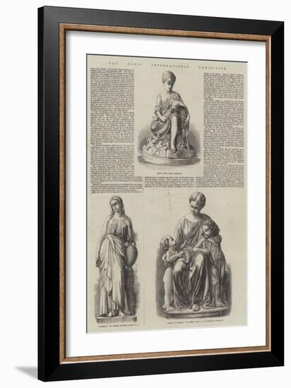 The Paris International Exhibition-null-Framed Giclee Print