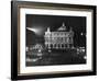The Paris Opera House at Night-Walter Sanders-Framed Photographic Print