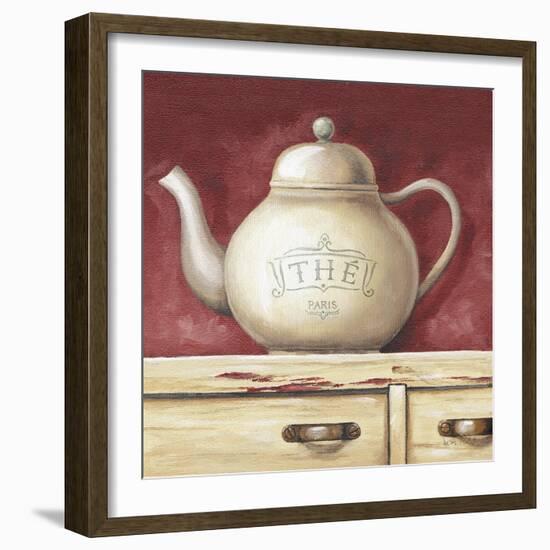 The Paris Tea Pot-Lisa Audit-Framed Giclee Print