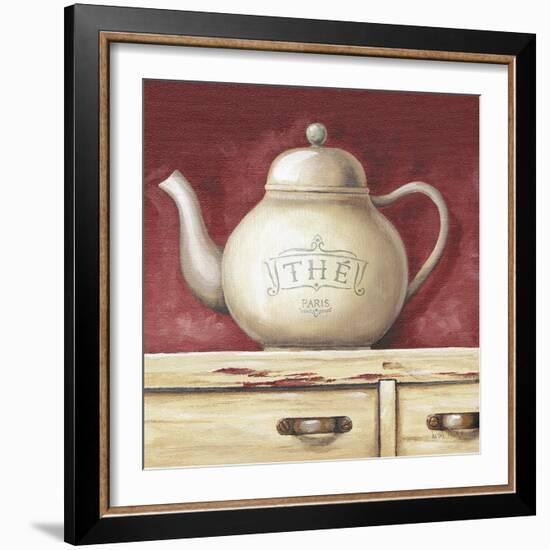 The Paris Tea Pot-Lisa Audit-Framed Giclee Print