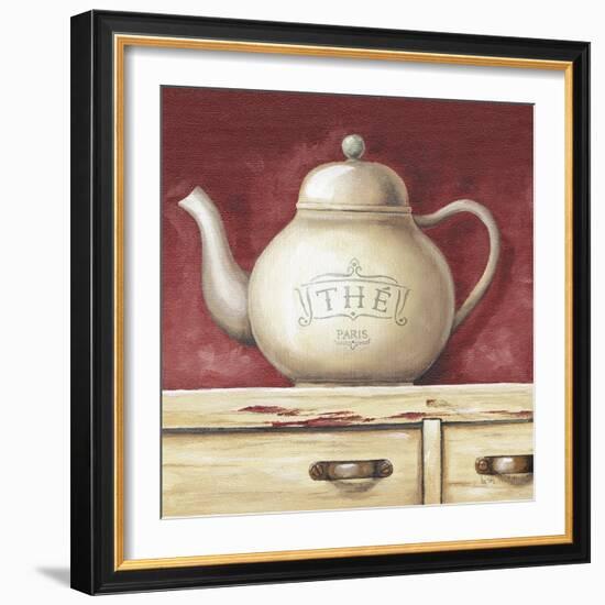 The Paris Tea Pot-Lisa Audit-Framed Giclee Print